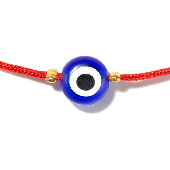Vibrant Evil Eye Bracelet - Handmade Adjustable Cord with Bracelets for All Ages - Picture 3 of 5